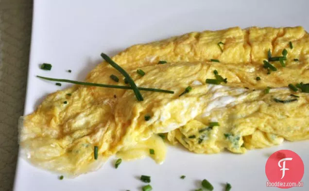Gruyère Chive Omelete