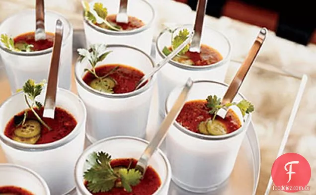Gaspacho De Legumes Grelhados