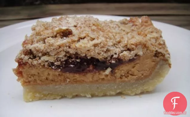 Cozinhe o livro: manteiga de amendoim e barras de geléia