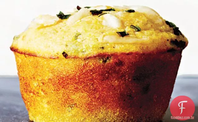 Muffins De Milho Parmesão