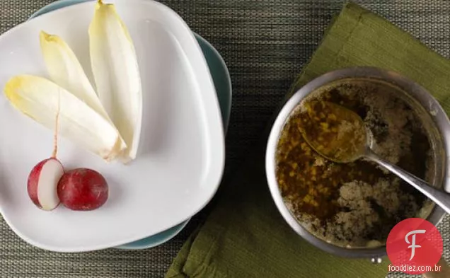 O sussurro mais nítido: Crudités de Inverno Com Bagna Cauda de Marcella Hazan
