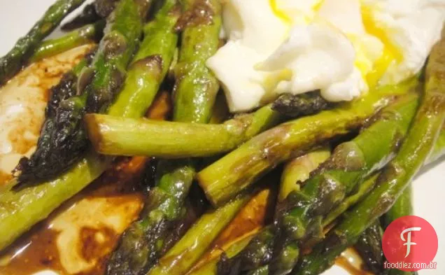 Cozinhe o livro: aspargos com manteiga e soja
