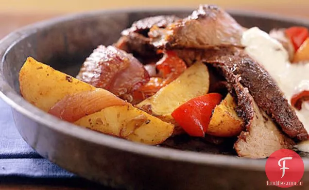 Batatas Assadas Com Pimenta