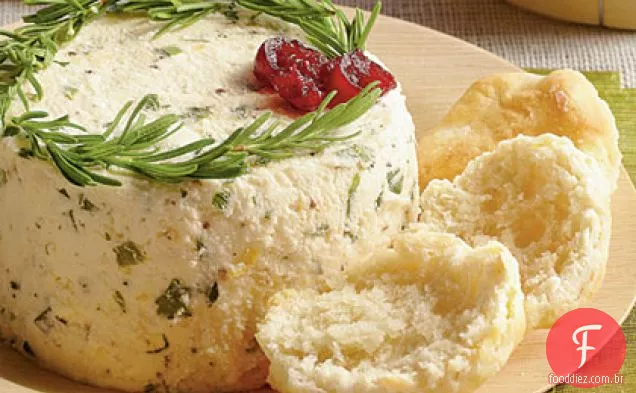 Propagação Do Queijo Herbed