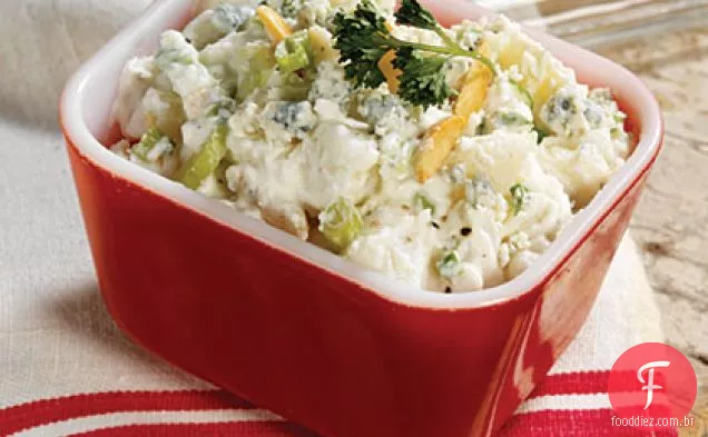 Salada De Batata Com Queijo Azul