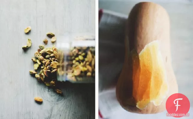 Penne Butternut Assado Com Pesto De Pistache