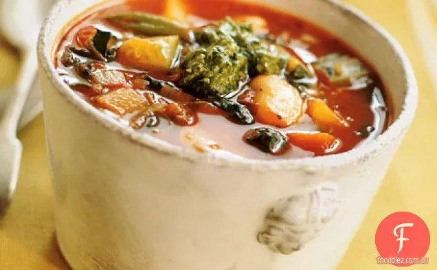 Sopa De Legumes Genovesa