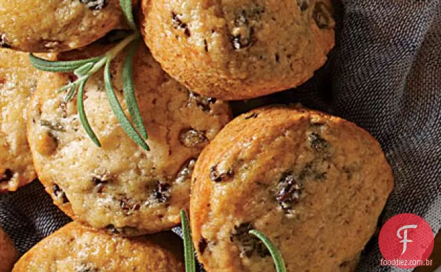 Muffins De Alecrim Fresco