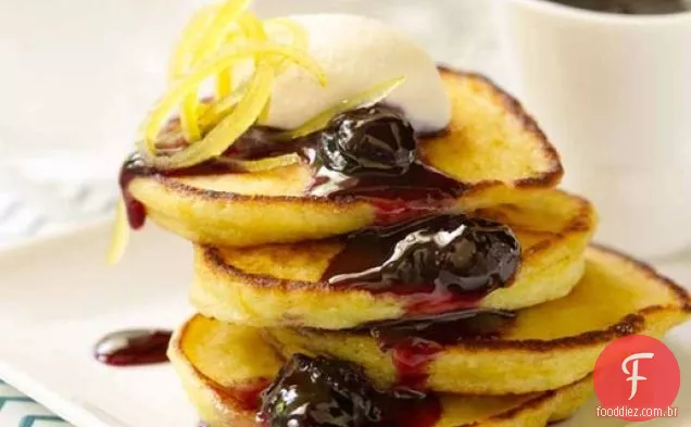 Panquecas De Ricota De Limão