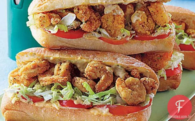 Camarão Po'boys