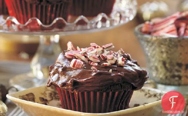 Chocolate Duplo Surpresa Cupcakes