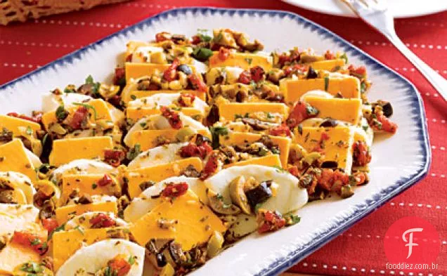 Queijo Marinado Picante