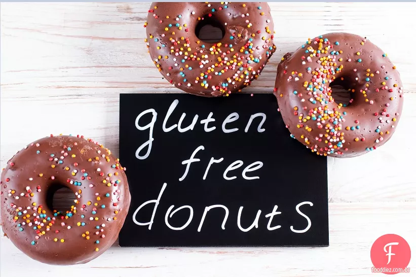 Rosquinhas De Chocolate Assadas Sem Glúten