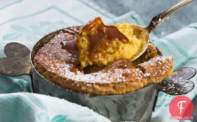 Soufflé De Pão De Colher Doce