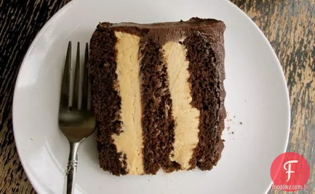Bolo De Chocolate Com Manteiga De Amendoim