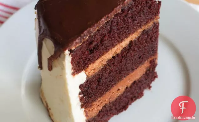 Bolo Da Decadência Do Chocolate