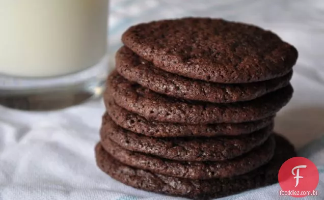 Biscoitos De Laranja Chocolate Em Borracha