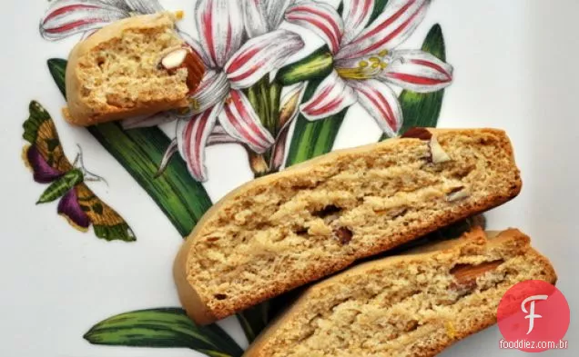 Mel Amêndoa Biscotti