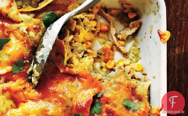 Caçarola De Enchilada De Frango