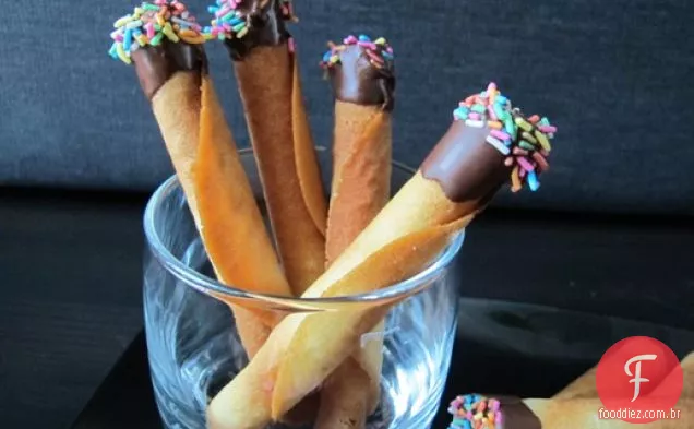 Chocolate Mergulhado Tuile