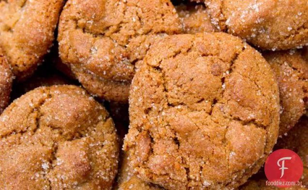 Biscoitos De Melaço De Gengibre