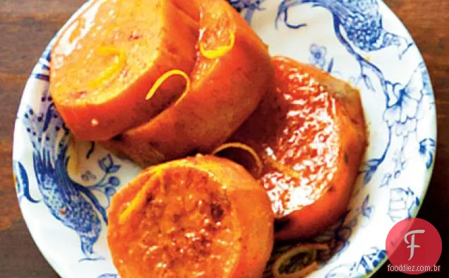 Batata-Doce Vitrificada Laranja