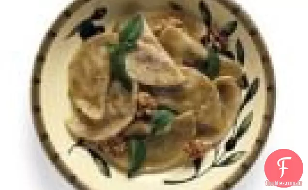 Pansotti Da Ligúria Com Pesto De Noz