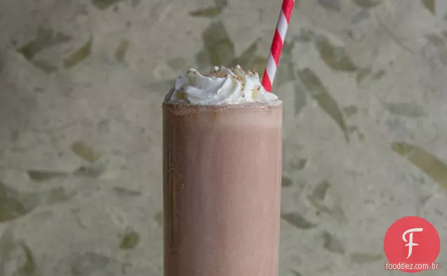 Milkshake De Abóbora Com Chocolate Picante