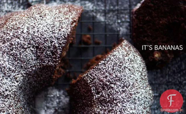 Bolo De Chocolate-Banana Bundt