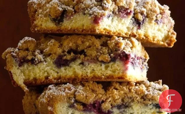 Bolo De Miolo De Mirtilo