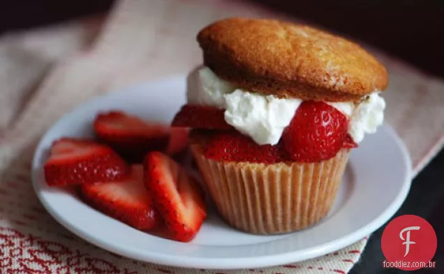Cupcakes De Moranguinho