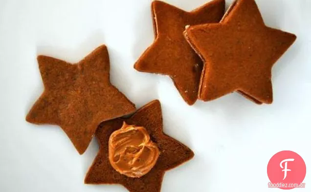 Biscoitos Sanduíche Com Especiarias