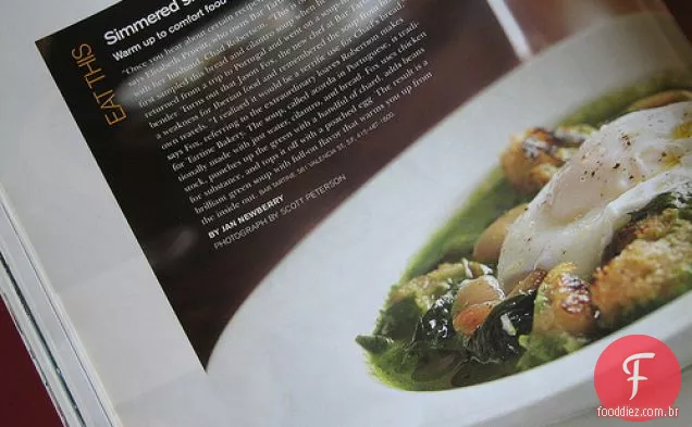 Sopa de pão de coentro (acorda)