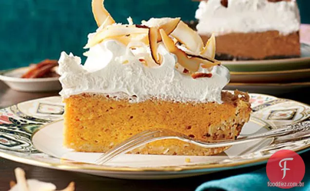 Torta Chiffon Coco-Abóbora
