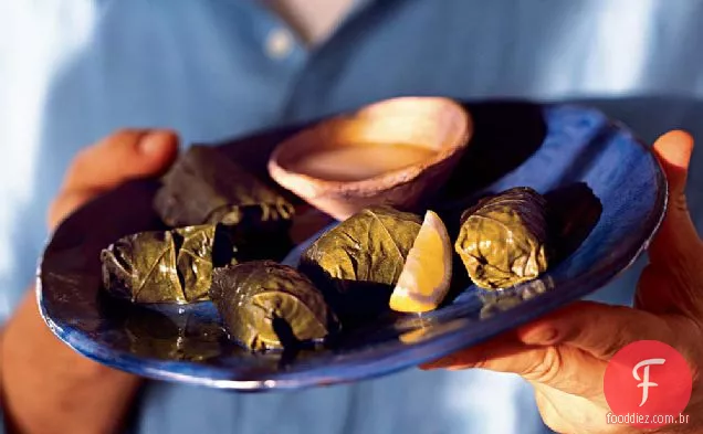 Carne, Bulgur e arroz Dolmades