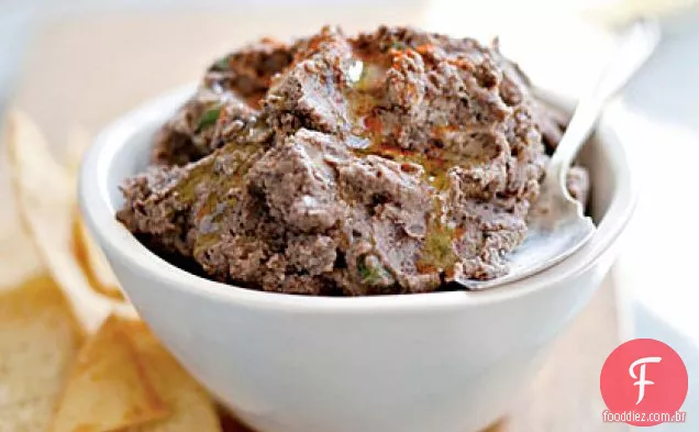 Hummus De Feijão Preto Picante