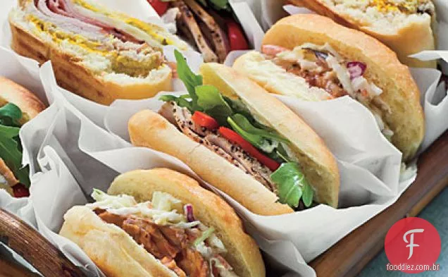 Sanduíches De Estilo Italiano