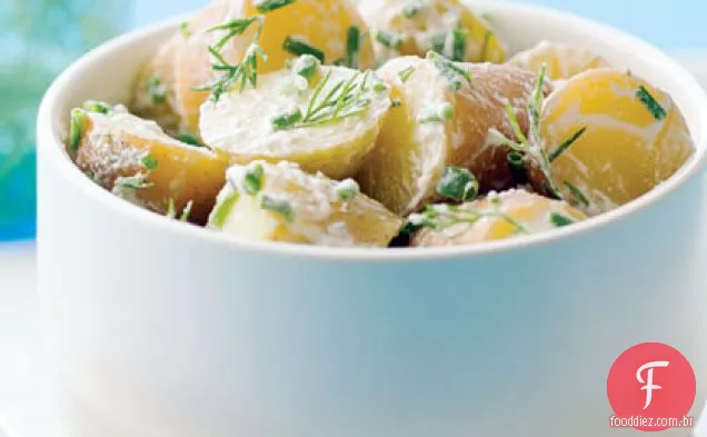 Salada De Batata Limão-Endro