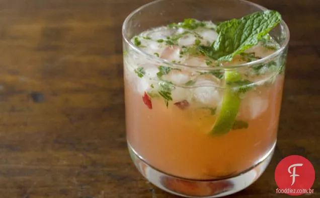 Beber na temporada: Cranberry Mojito