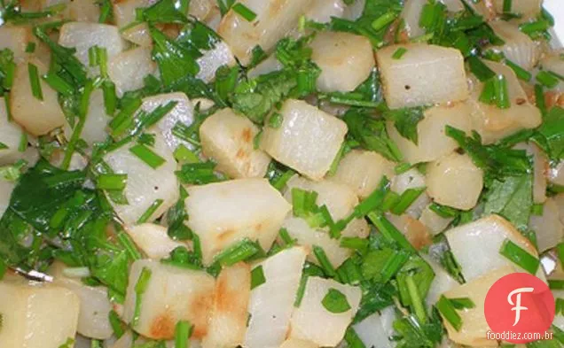 Nabos Refogados Com Salsa