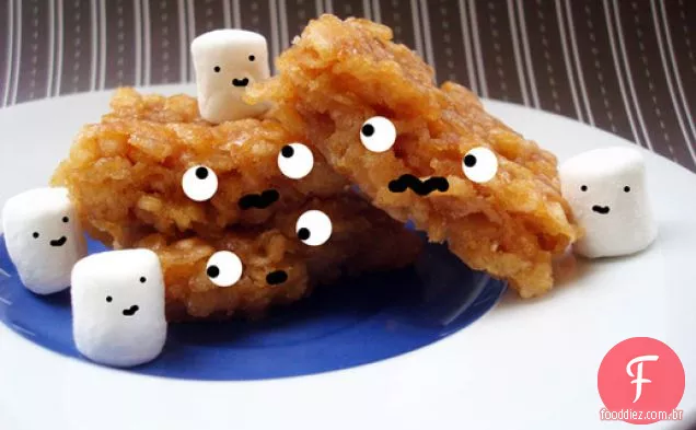 Cristalizado Inhame Arroz Krispies Trata