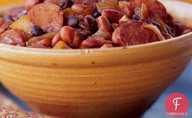 Fiery Chipotle Feijão Cozido