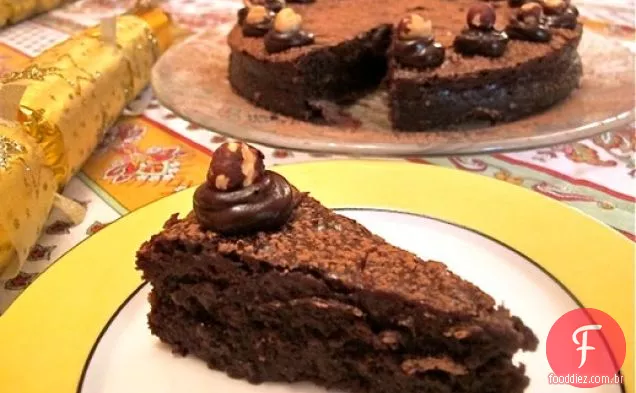 Torta De Chocolate Nutella Sem Farinha