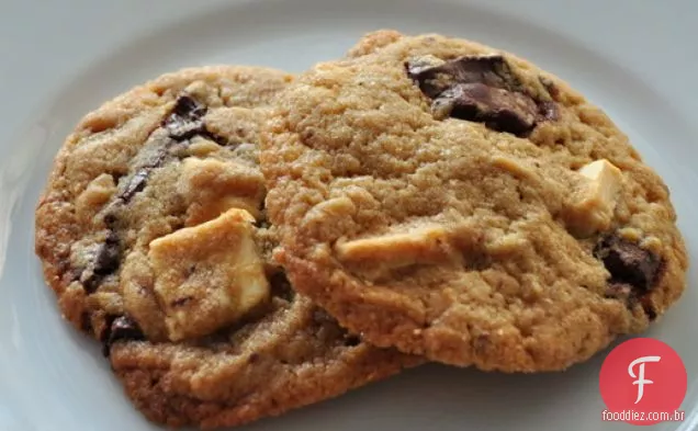 Biscoitos em preto e branco