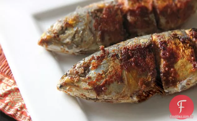 Além Do Curry: Cavala Indiana Frita