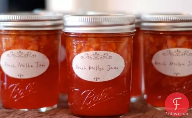 Peach Melba Jam