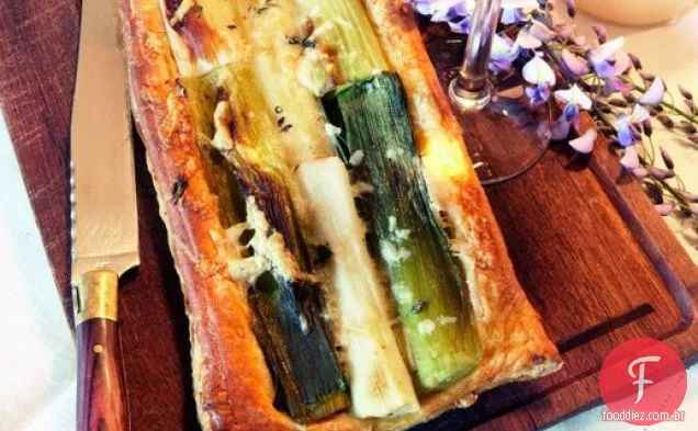 Cozinhe o livro: Torta De Alho-Poró longa