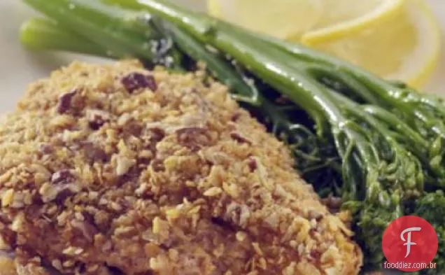 Receita Cajun Pecan Crusted Catfish