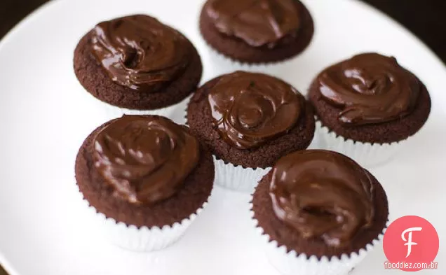 Os Cupcakes duplos de chocolate de Dorie Greenspan