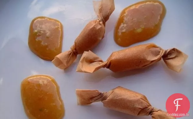 Doce de leite de gengibre e limão chinês